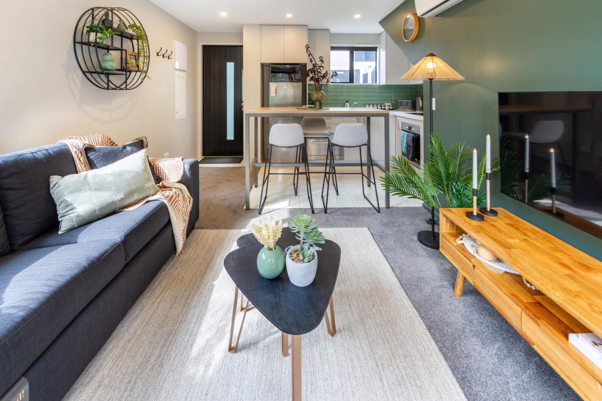 Latimer Square Luxe: 1Br W/ Sofa Bed 基督城 外观 照片