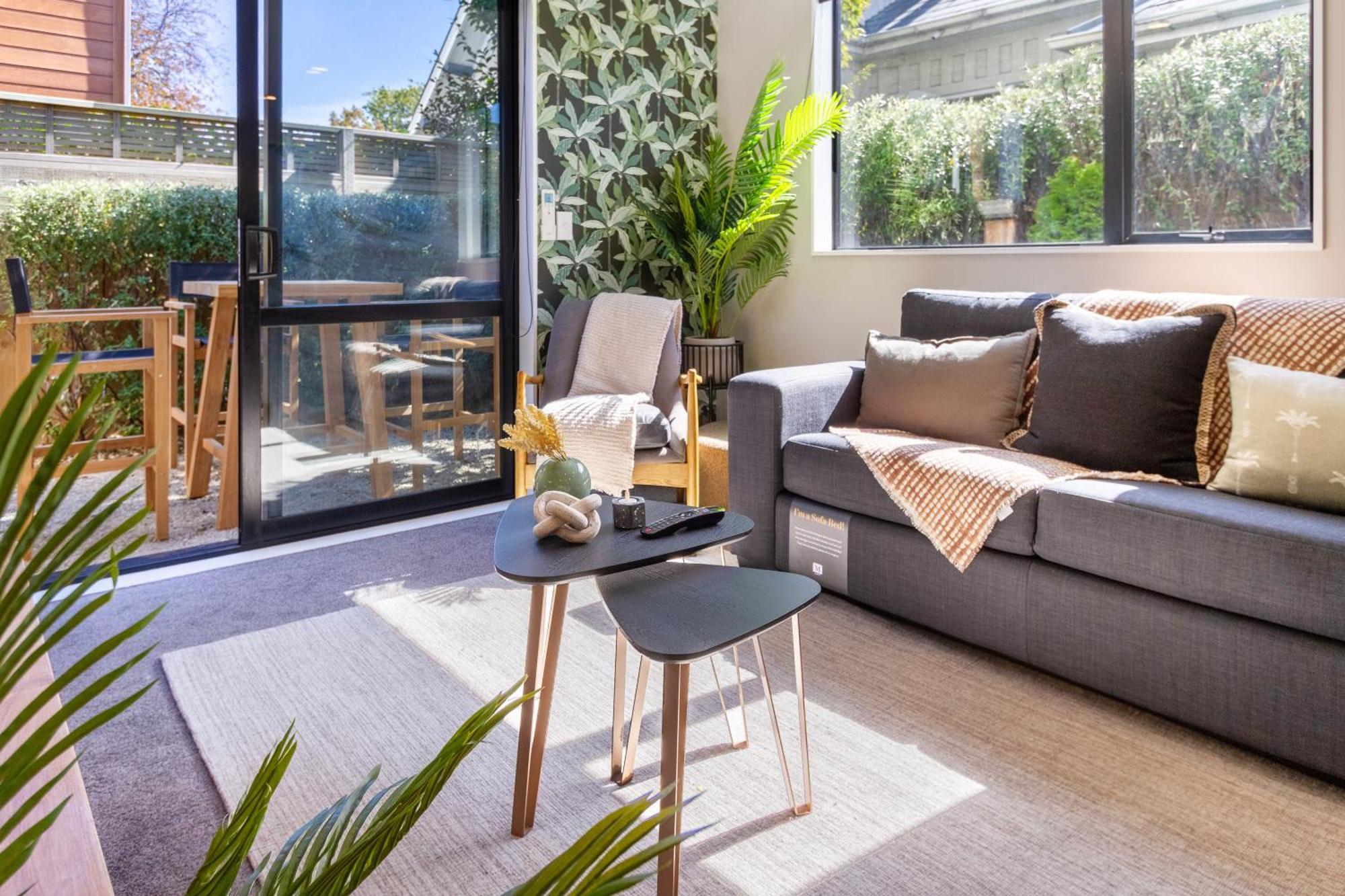 Latimer Square Luxe: 1Br W/ Sofa Bed 基督城 外观 照片